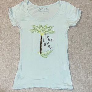 Threads 4 thought Scoop-neck “Tree Lover” Tee L